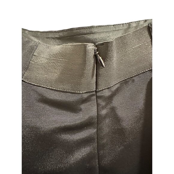 👗 2/$30 👗 Long Black Formal Zip-Up Pleated Skirt with Three Layers Estimate M - Picture 7 of 13